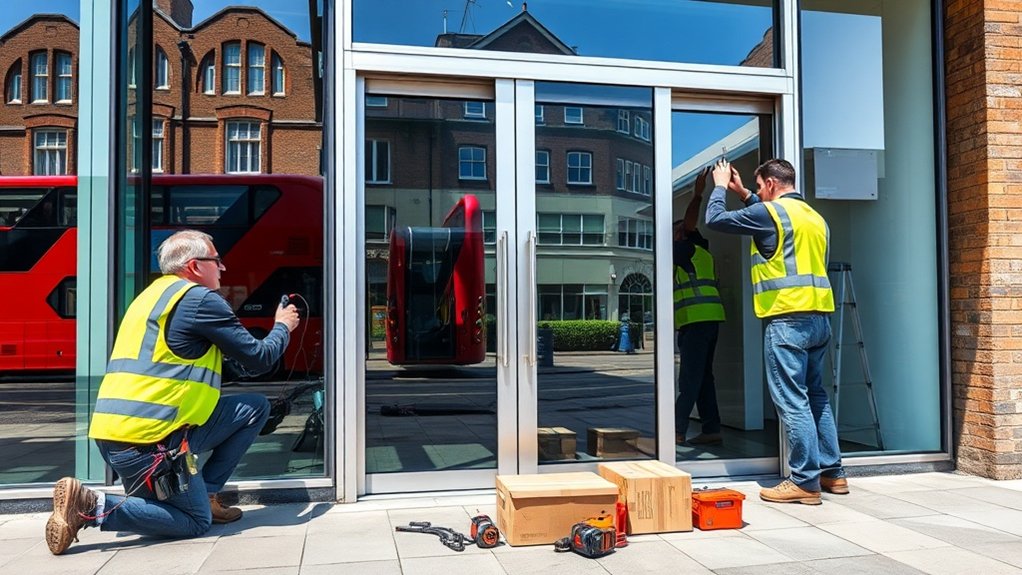 Automatic Door Installation Coulsdon