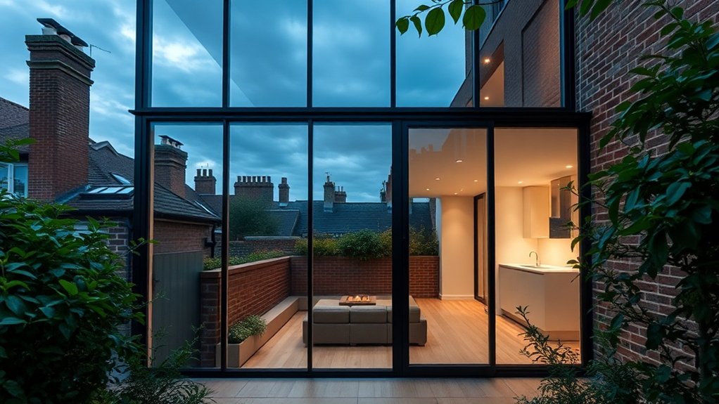 Glass Extension Walls Coulsdon