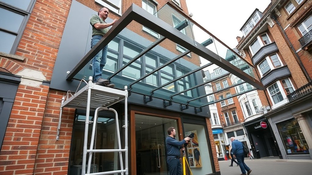 Shopfront Canopy Coulsdon