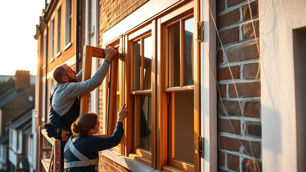 Wooden Window Installation Coulsdon